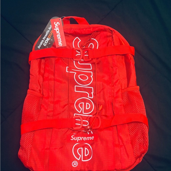 Red Supreme Backpack